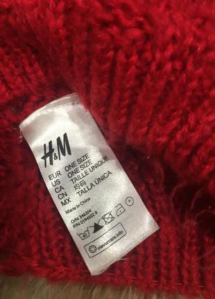 H&m шапка/беретка ()вязаная😘есть много детских и брэндовых вещей5 фото