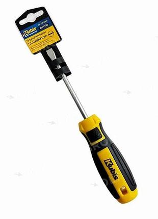 Отвертка шлицевая sl8*150 мм crv6150 тм kubis