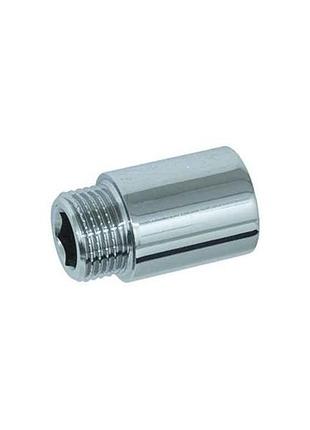 Подовжувач 1/2 10 мм, зв, dn 15, хром, uhl0110 тм raftec