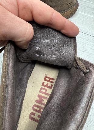 Кожаные полуботинки camper размер 41-42 7