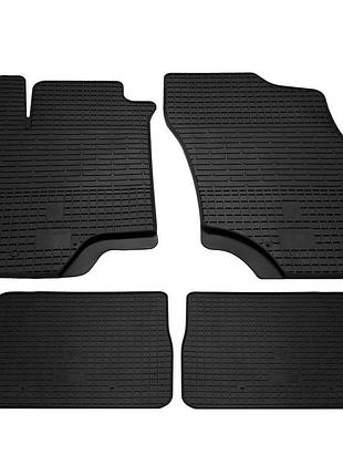 Резиновые коврики (4 шт, stingray premium) для mitsubishi outlander 2001-2006 гг