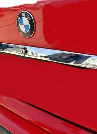 Хромированная накладка над номером (нержавейка) нержавеющая сталь для bmw 3 серия e36 1990-2000 гг