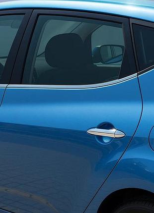 Окантовка окон нержавеющая сталь (4 шт.) для kia venga 2010-2019 гг