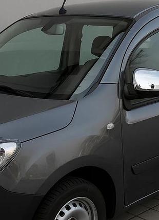 Накладки на зеркала (2 шт, нержавейка) omsaline - итальянская нержавейка для mercedes citan 2013-2021 гг