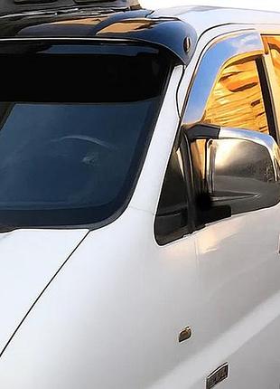 Накладки на дзеркала (2 шт, пласт.) для hyundai h200, h1, starex 1998-2007 рр