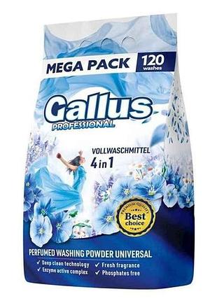 Стиральный пор professional 4в1 6,6кг univesal тм gallus