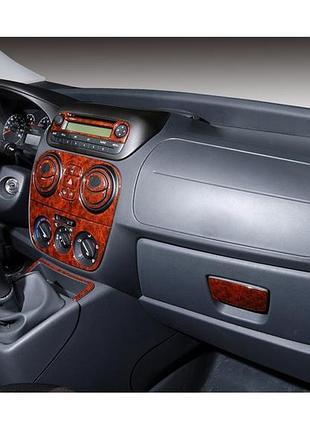 Накладки на панель приборов дерево для peugeot bipper 2008-2017 гг