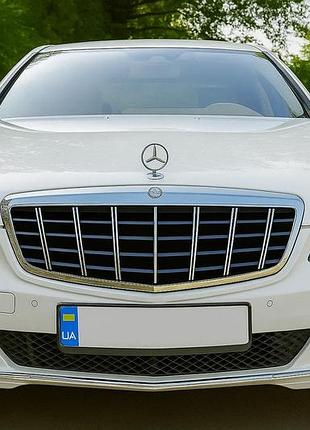 Решетка радиатора gt panamericana (2009-2013) для mercedes s-сlass w221