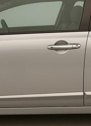 Хромированные накладки на ручки (4 шт., нержавейка) для honda civic sedan viii 2006-2011 гг