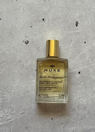 Сухе масло nuxe huile prodigieuse multi-purpose dry oil