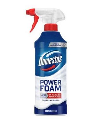 Пена для чистки ванных комнат 435мл триггер арктическая свежесть тм domestos