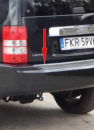 Кромка багажника (нерж.) для jeep cherokee/liberty 2007-2013 рр