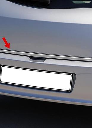Накладка на багажник нержавейка для renault clio iii 2005-2012 гг