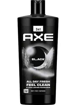 Гель-шампунь 700мл для душу black тм axe