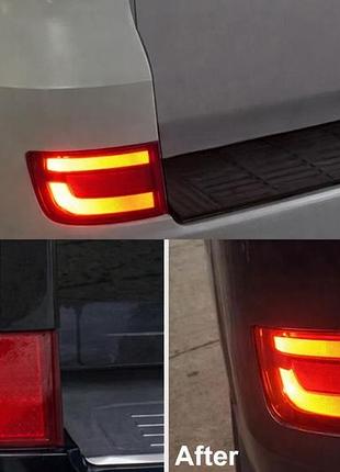 Задние противотуманные фары 2016-2026 (led) для toyota land cruiser 200