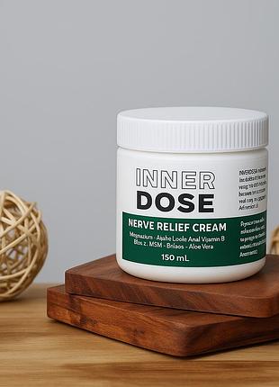 Inner dose nerve relief cream 150 мл– для ежедневного комфорта рук и ног, устраняет дискомфорт и обеспечивает расслабление