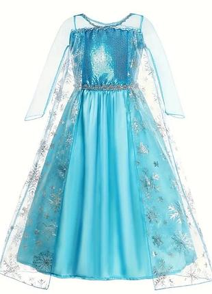 Дитяча карнавальна сукня ельза frozen образ зима