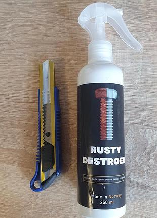 Разрушитель ржавчины растворитель любой ржавчины rusty destroer 250 ml 10