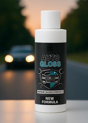 Автополіроль fix lab auto gloss 250 мл – високоглянцеве покриття 3-в-1 для ремонту та захисту