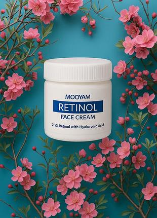 Mooyam retinol face cream 150 мл– крем для лица для борьбы со старением, глубокое увлажнение и уход