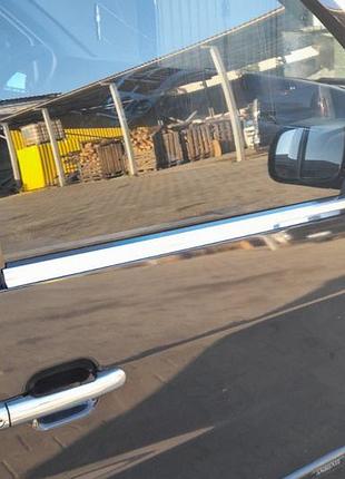 Окантовка стекол (2 шт, нержавейка) для mercedes vito w638 1996-2003 гг