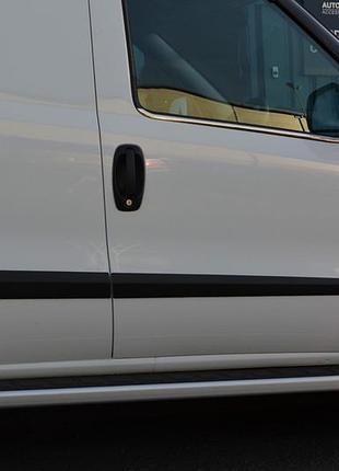 Окантовка стекол нержавейка 2 шт, carmos - турецкая сталь для fiat doblo ii 2010-2022 гг