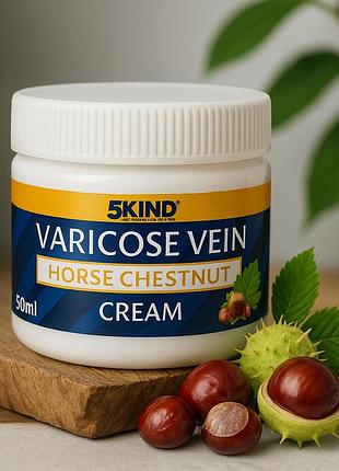 5kind varicose vein horse chestnut cream 150 мл – крем от варикоза, венозной сетки и усталости ног