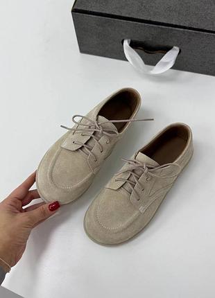 Макасини натуральна замша