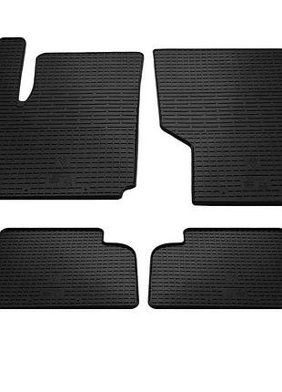 Гумові килимки (4 шт, stingray premium) для volkswagen amarok 2010-2022 рр