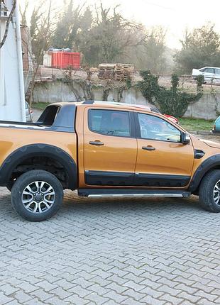 Расширители колесных арок 2019-2026 (eurocap) для ford ranger