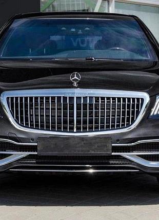 Радиаторная решетка maybach для mercedes s-сlass w222 2013-2022 гг