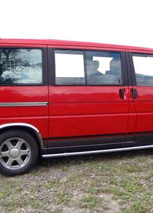 Накладки на арки (4 шт, нержавейка) для volkswagen t4 caravelle/multivan 1990-2003 гг