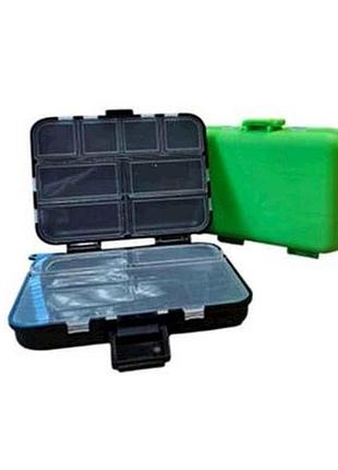 Коробка для снастей 12*11*3см fishing tackle box тм китай