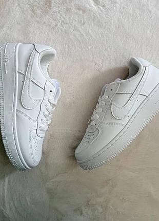 👟кросівки жіночі nike air force 1 low all white👟