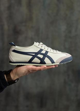 👟onitsuka tiger mexico 66 “birch/peacoat”