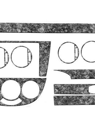 Накладки на панель приборов hb/sw (meric) алюминий для chevrolet lacetti 2003-2024 гг