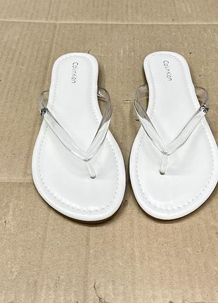Шльопанці calvin klein шлепанцы