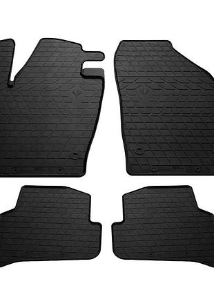 Гумові килимки (4 шт, stingray premium) для skoda fabia 2014-2021 рр