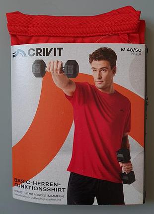 Футболка мужская спортивная crivit германия, м, l, xl