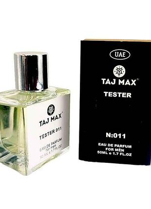 Парфумована вода для чоловіків 50мл тестер №011 carolina herrera bad boy тм taj max