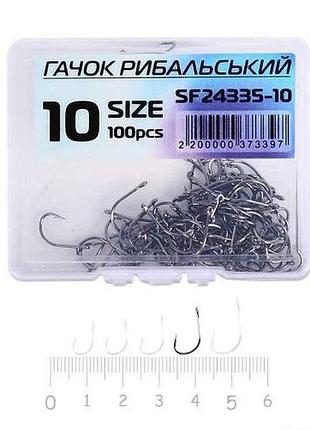 Гачок для мирної риби (100 шт/уп) №10 sf24335-10 тм stenson