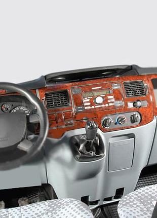 Накладки на панель приборов (2006-2026) дерево для ford transit