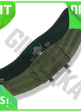 Ve розвантажувальний пояс kiborg r-1 new version gen.2 хакі з балістичним захистом для військових та т n6w_ver
