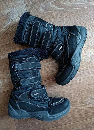 Сапоги замшевые gore- tex 22.5 см