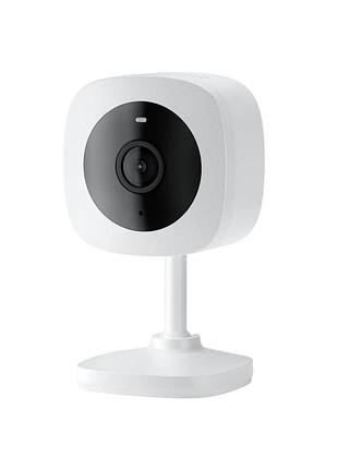 Біла wifi-камера спостереження javisvam x20 2k wifi  внутрішня камера