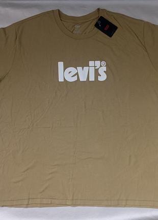 Мужская футболка levis 4xl cotton