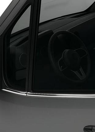 Окантовка стекол (4 шт, нерж) для mercedes sprinter w907/w910 2018- рр