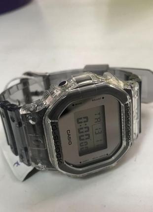 Casio g-shock dw-5600sk-1er, лимитированые часы - skeleton original6 фото