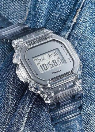 Casio g-shock dw-5600sk-1er, лимитированые часы - skeleton original1 фото