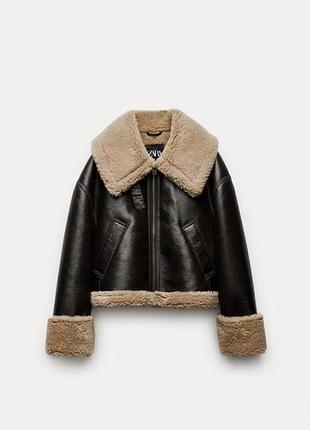 Дублянка zara у вінтажному стилі, б/у в гарному стані, розмір м